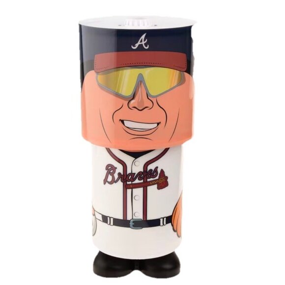 RARE Atlanta Braves MLB Baseball Night Light Projector Desk Lamp USB AAA - Picture 7 of 11